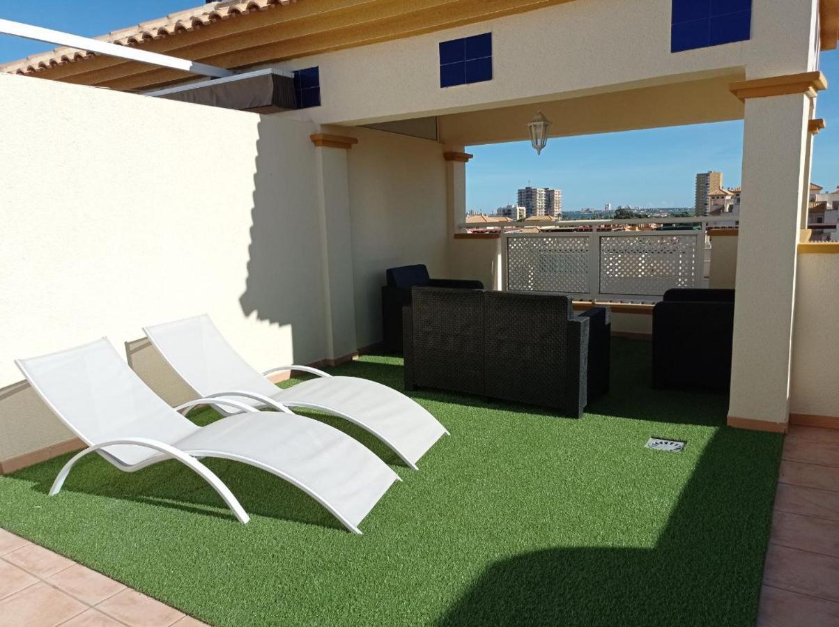 Atico Beach&Golf + Wifi + Garaje Mar de Cristal Luaran gambar