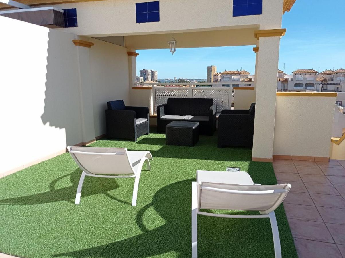 Atico Beach&Golf + Wifi + Garaje Mar de Cristal Luaran gambar